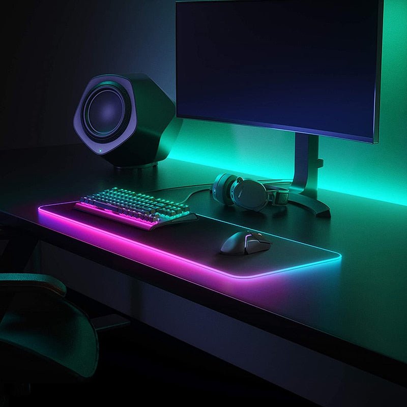 Geometric Large RGB Mouse/Gaming Pad - beunik