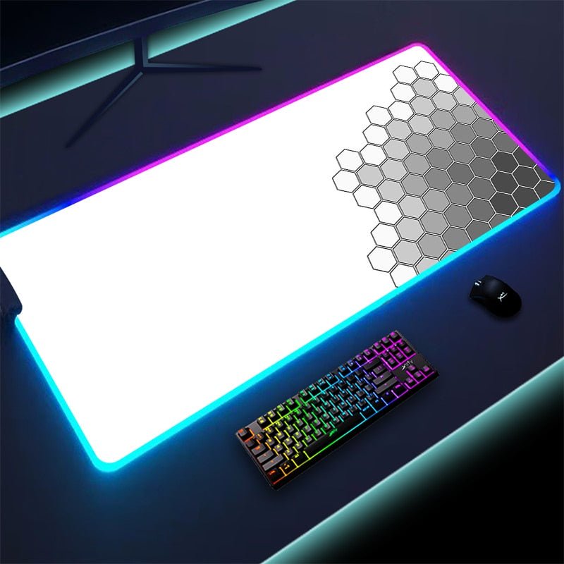 Geometric Large RGB Mouse/Gaming Pad - beunik