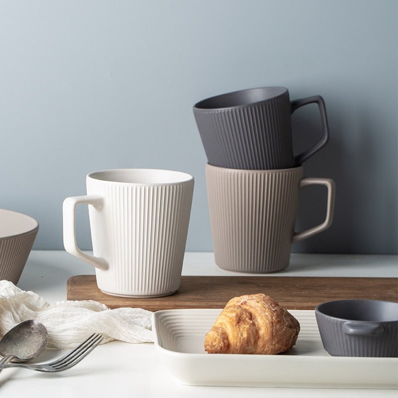 Household ceramic mugs (450ML) - beunik