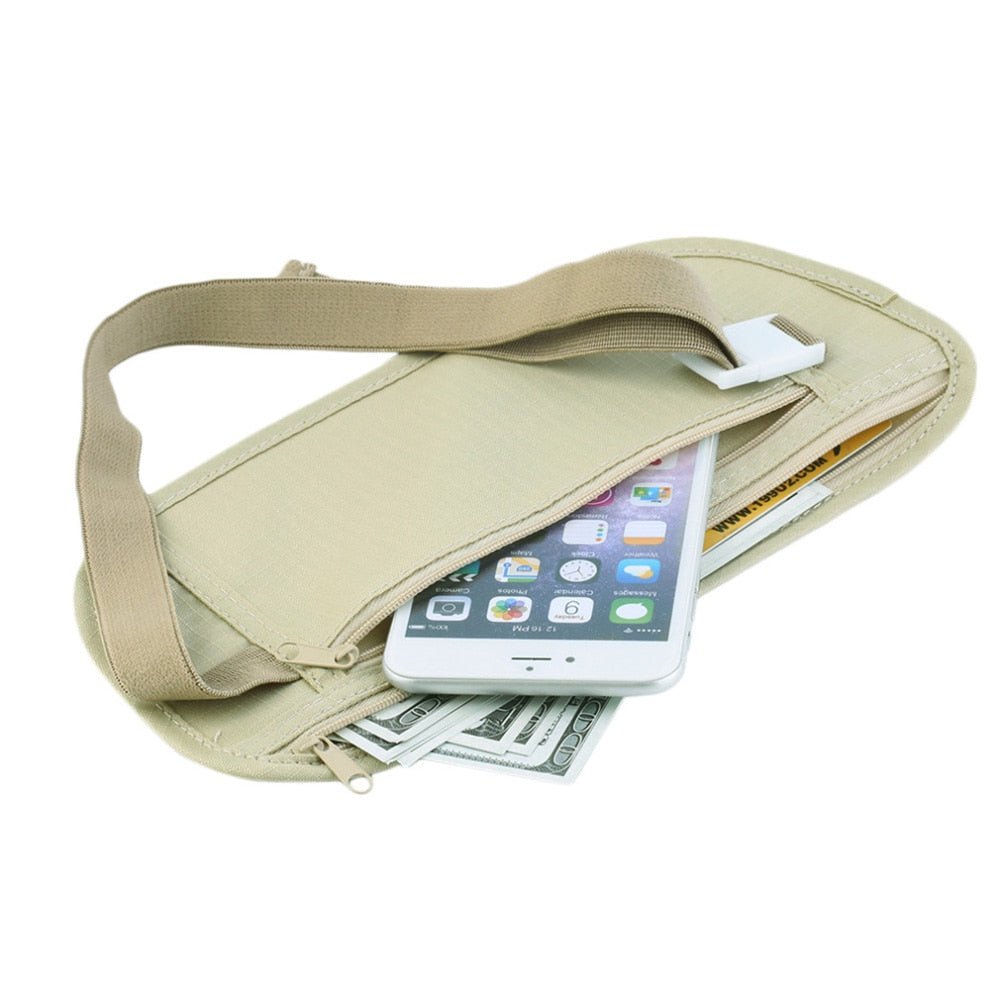 Invisible Travel Waist Pouch - beunik