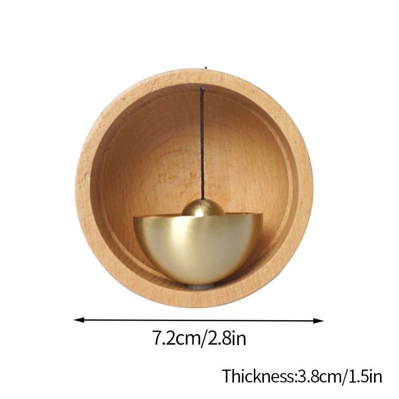 Japanese Wooden Wind Chimes Doorbell - beunik