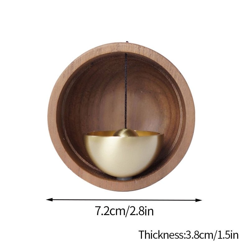 Japanese Wooden Wind Chimes Doorbell - beunik