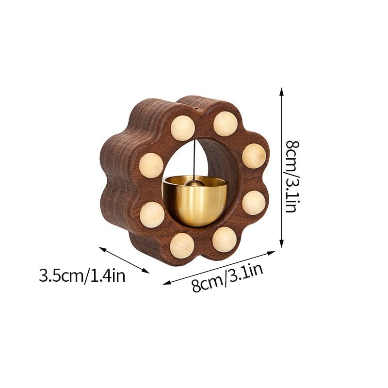 Japanese Wooden Wind Chimes Doorbell - beunik