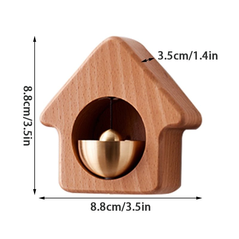 Japanese Wooden Wind Chimes Doorbell - beunik