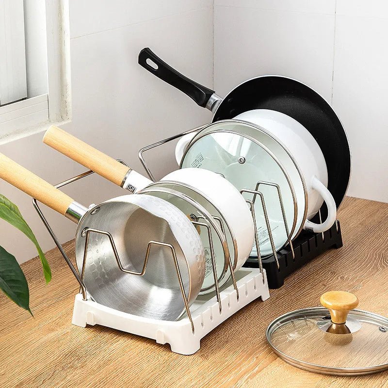 Kitchen Cabinet Organizers for Pots and Pans - beunik