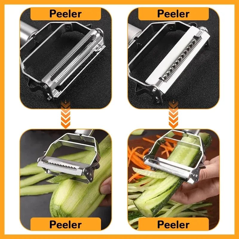 Kitchen Vegetable Peeler Stainless Steel - beunik