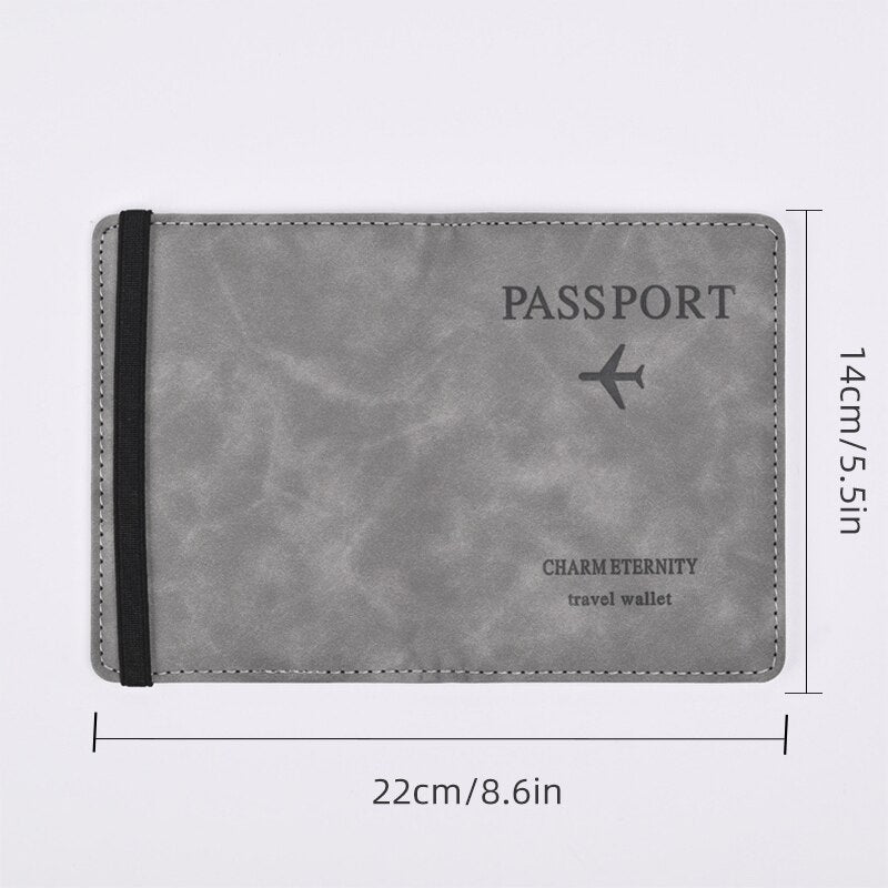 Leather Travel Passport Wallet - beunik