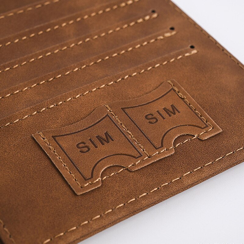 Leather Travel Passport Wallet - beunik