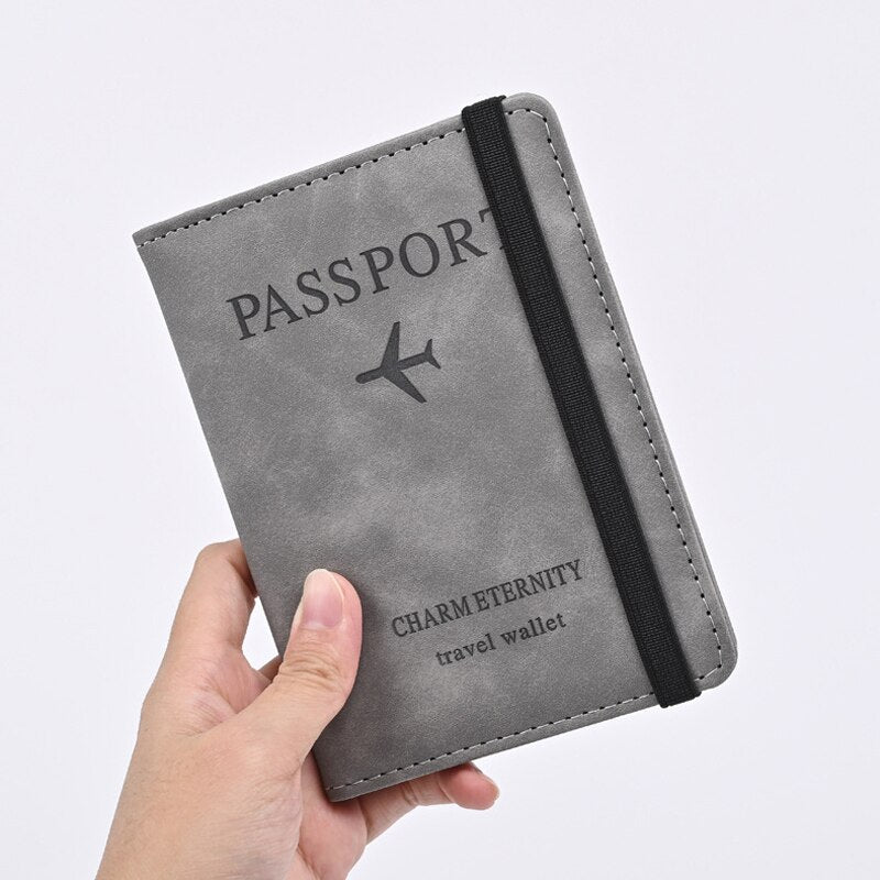 Leather Travel Passport Wallet - beunik