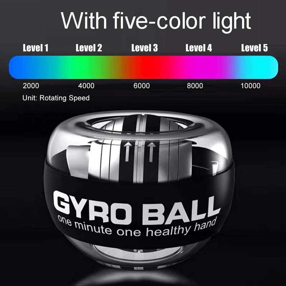 LED Gyroscopic Wrist Powerball Training Equipment - beunik