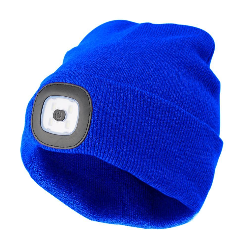 LED Light Hat USB Rechargeable Flashlight LED Beanies - beunik