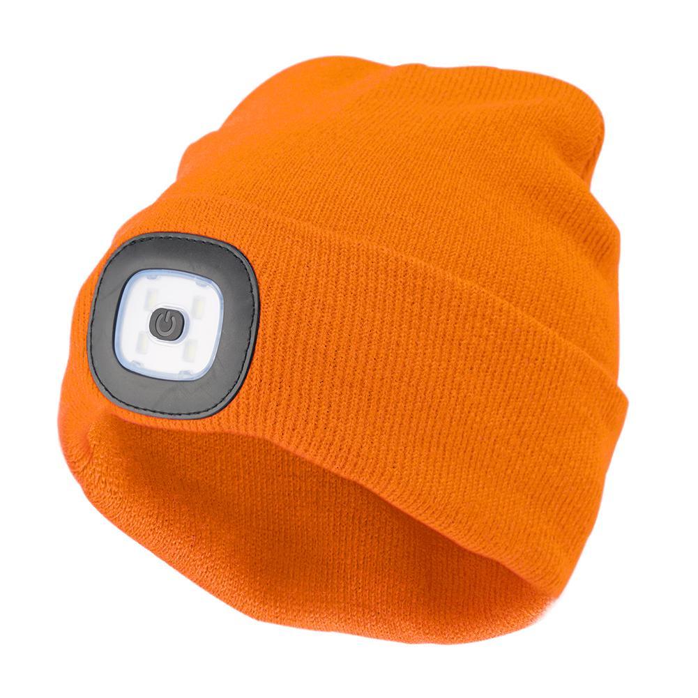 LED Light Hat USB Rechargeable Flashlight LED Beanies - beunik