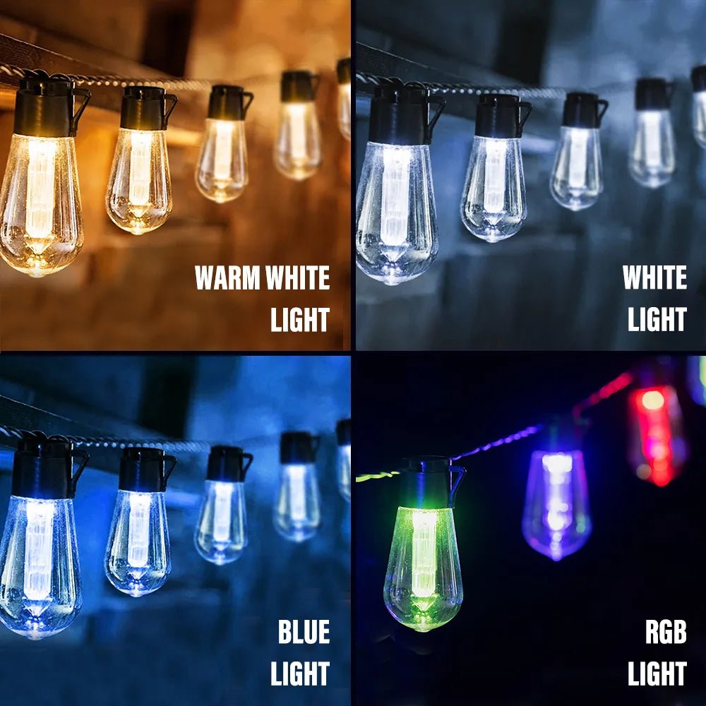 LED Solar String Lights IP65 Waterproof Outdoor - beunik