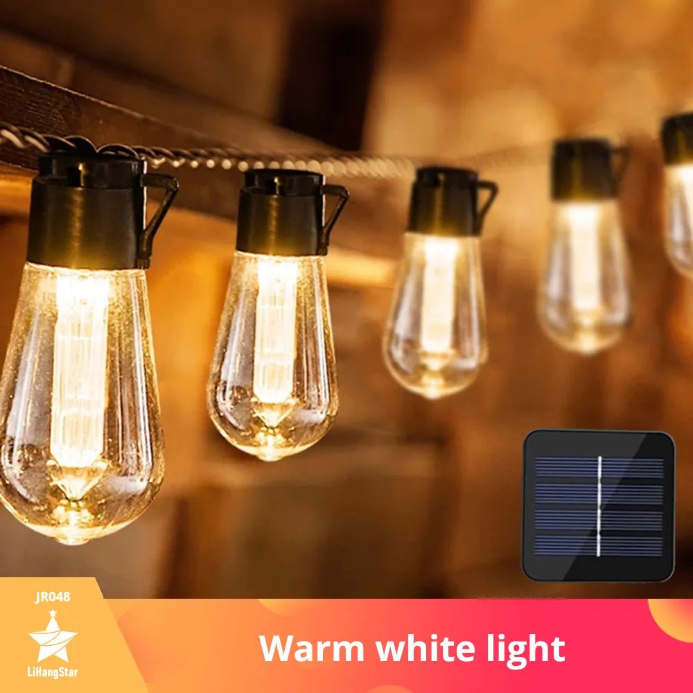 LED Solar String Lights IP65 Waterproof Outdoor - beunik