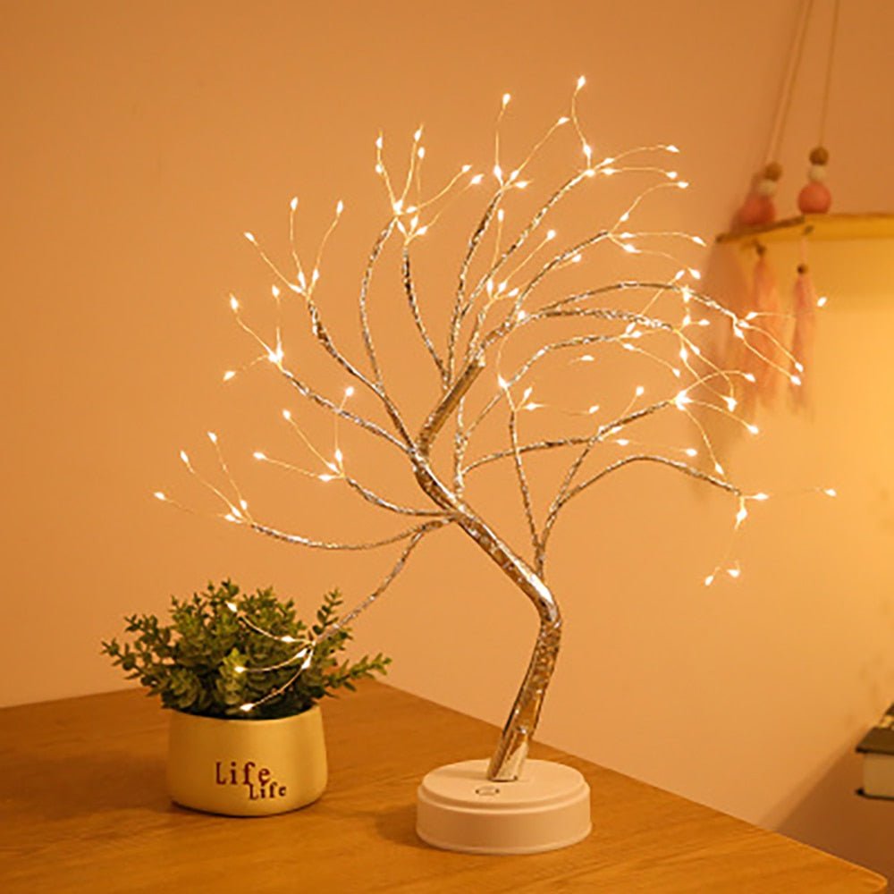 LED Tree Night Light For Kids Home Bedroom - beunik