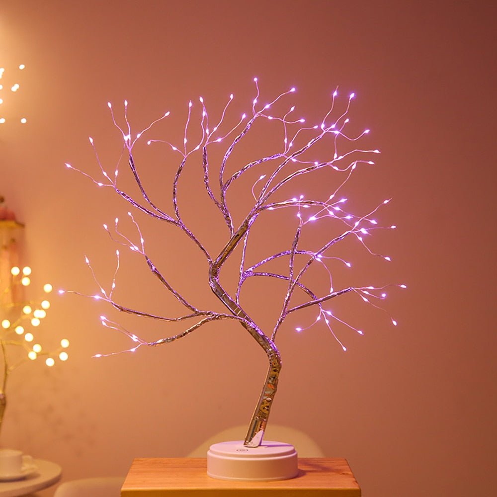 LED Tree Night Light For Kids Home Bedroom - beunik