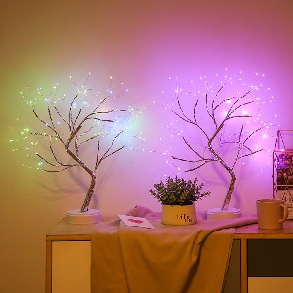 LED Tree Night Light For Kids Home Bedroom - beunik