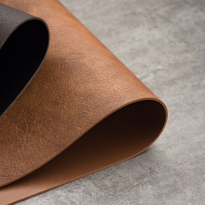 Light Luxury Solid Leather Placemat - beunik