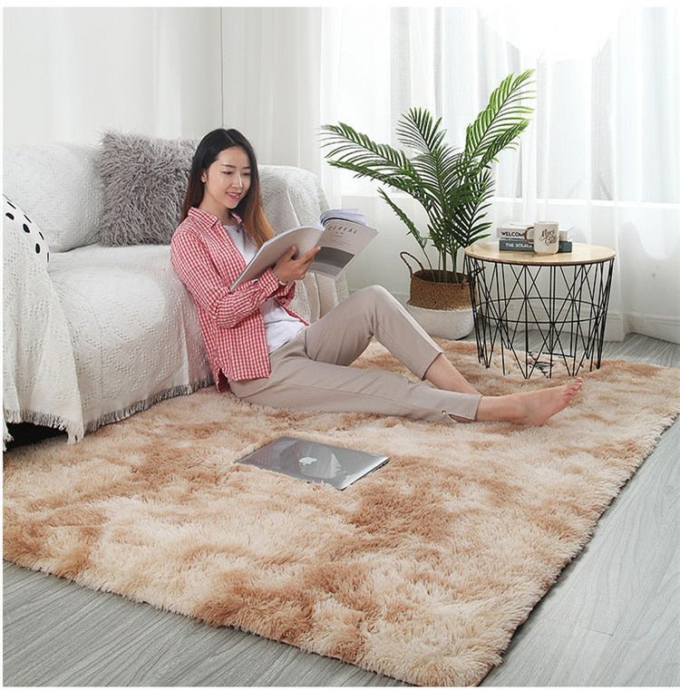 Long Hair Fluffy Floor Covering Rug - beunik