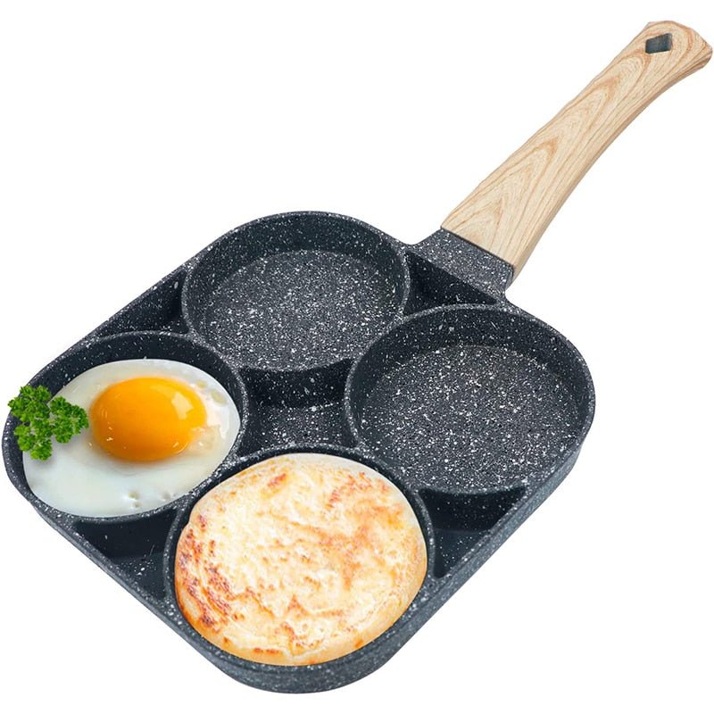 Multi Function Four Circle Nonstick Frying Pan - beunik