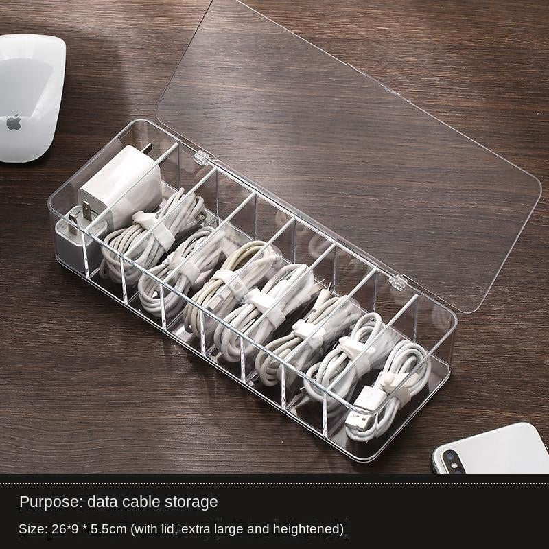 Multifunctional Charging Cable Storage Box - beunik