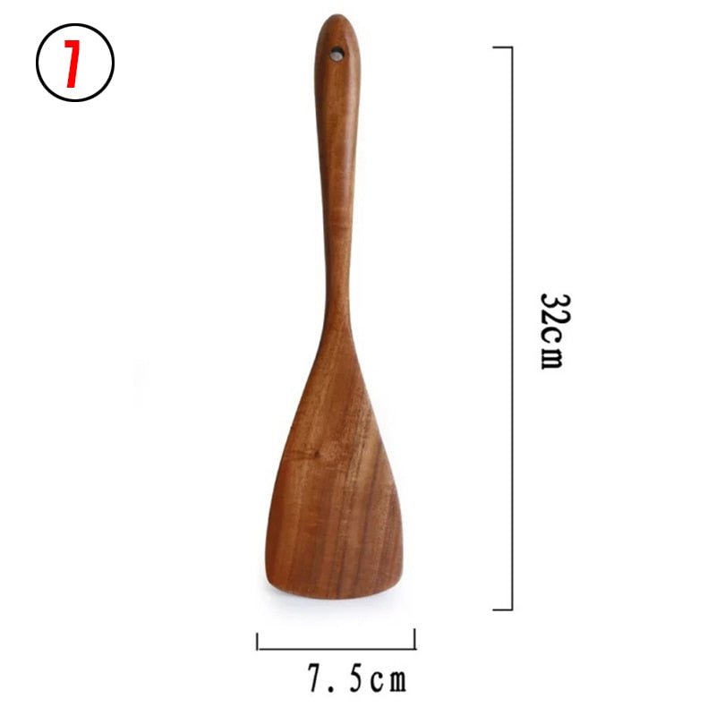 Natural Wood Tableware Set - beunik