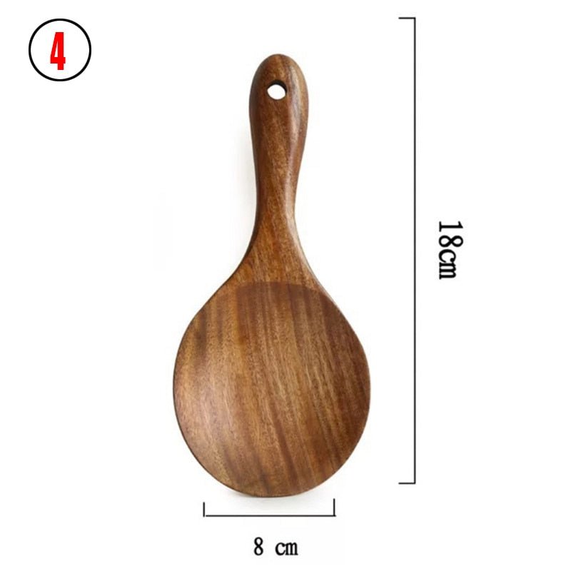 Natural Wood Tableware Set - beunik