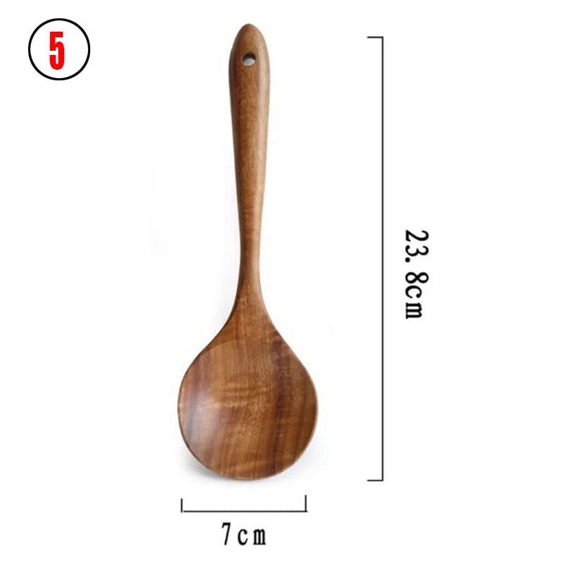 Natural Wood Tableware Set - beunik