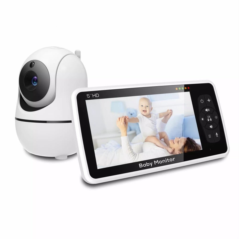 New 5 inch Video Baby Monitor with Camera and Audio - beunik