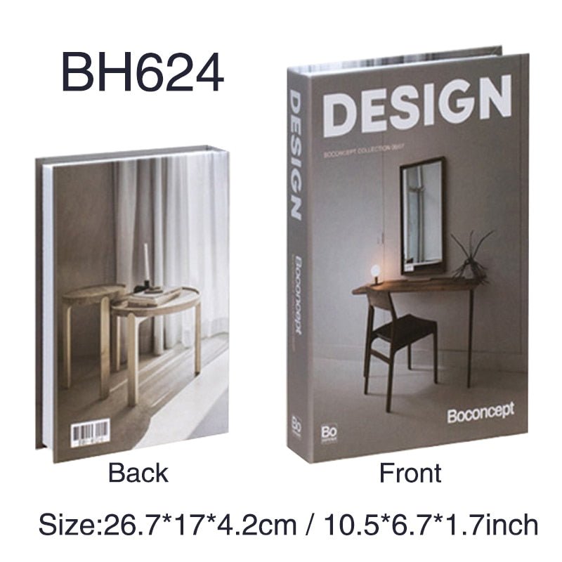 New Fashion Luxury Fake Books for Decoration and Storage - beunik