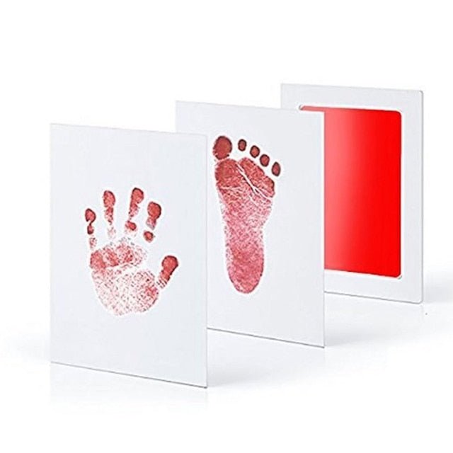 Newborn Baby DIY Hand And Footprint Kit Ink Pad - beunik