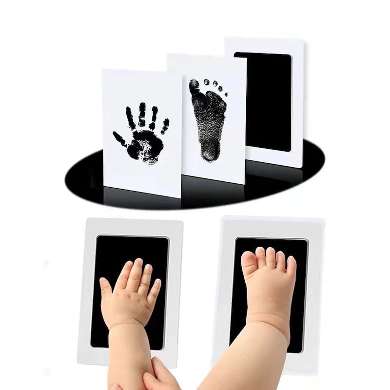 Newborn Baby DIY Hand And Footprint Kit Ink Pad - beunik