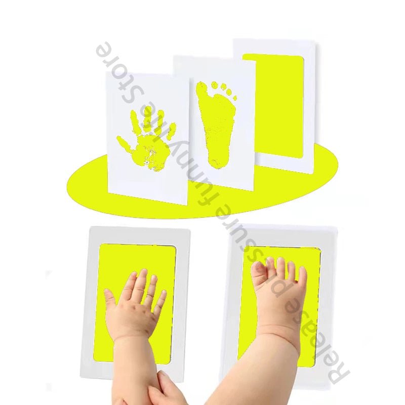 Newborn Baby DIY Hand And Footprint Kit Ink Pad - beunik