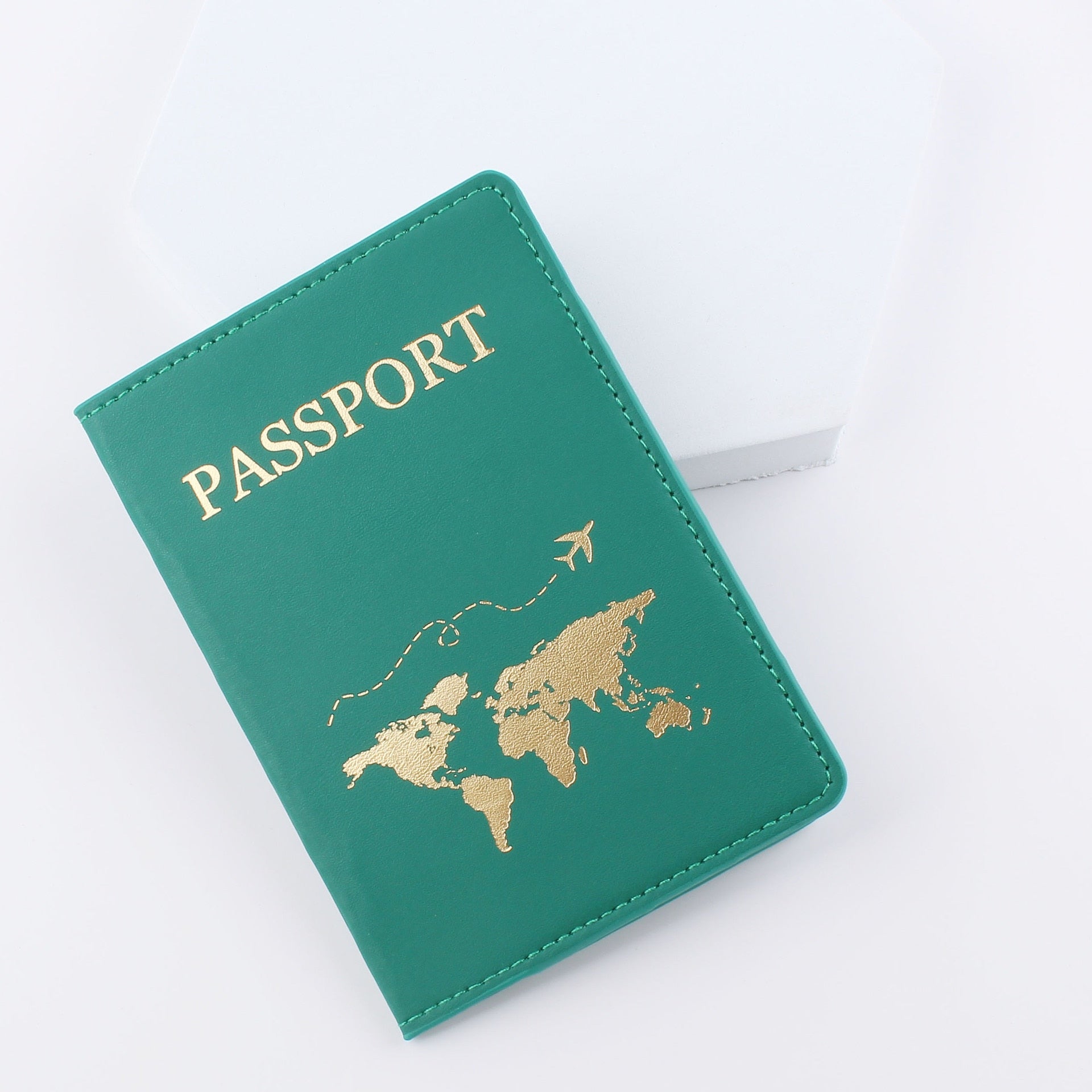 Passport Cover World Map Design & Luggage tagsr - beunik