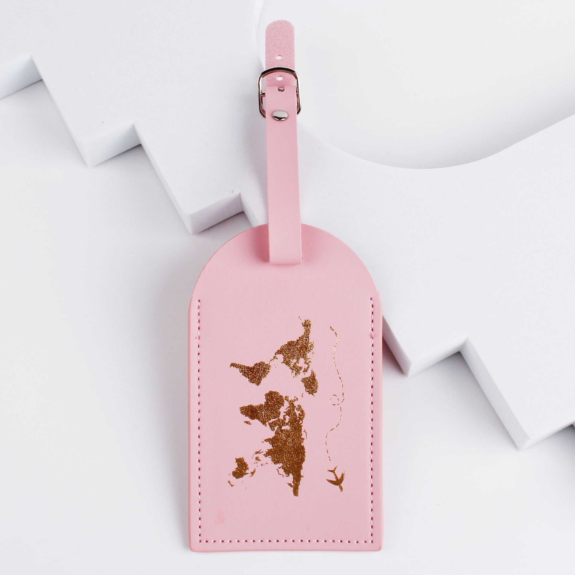 Passport Cover World Map Design & Luggage tagsr - beunik