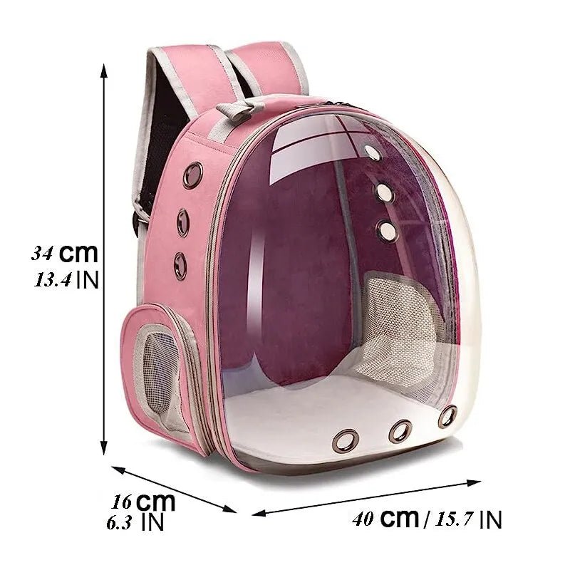 Pet Carrier Backpack Transparent Capsule - beunik