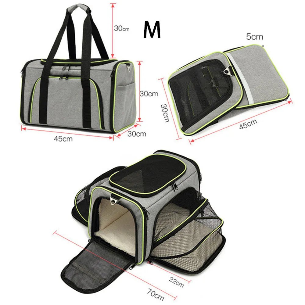 Pet Carriers Bag Portable Breathable Foldable Bag - beunik