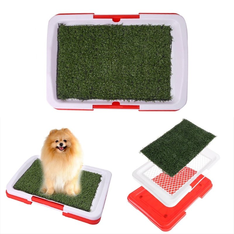 Pet Dog Potty Toilet Urinary Grass Mat - beunik