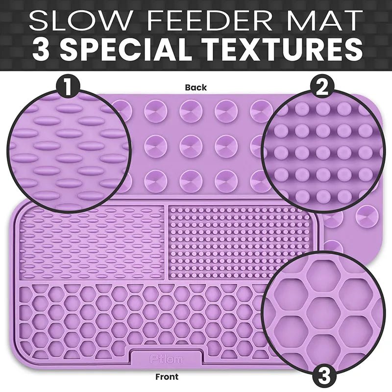 Pet Placemat Cat Slow Feeding Mat Dog Lick Mats - beunik