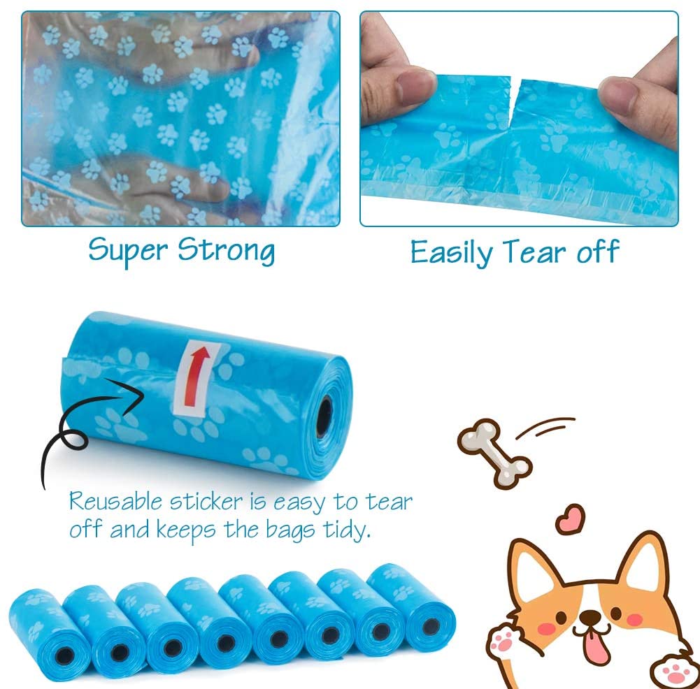 Pet Poop Bags 5Roll(75Pcs) - beunik