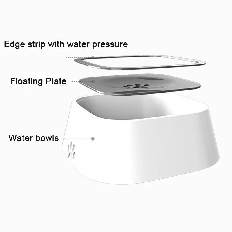 Pet Water No Splash Bowl - beunik