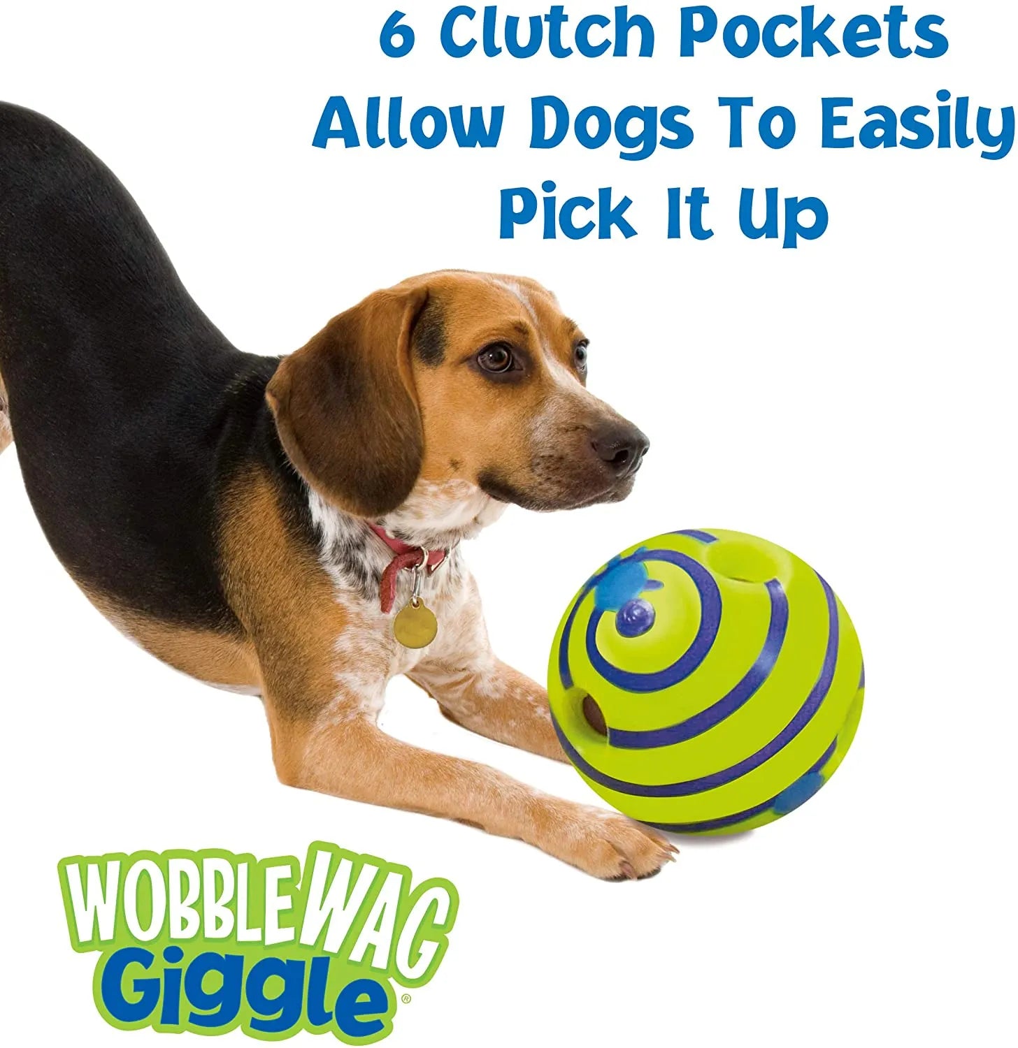 Pet Wobble Wag Giggle Glow Ball - beunik