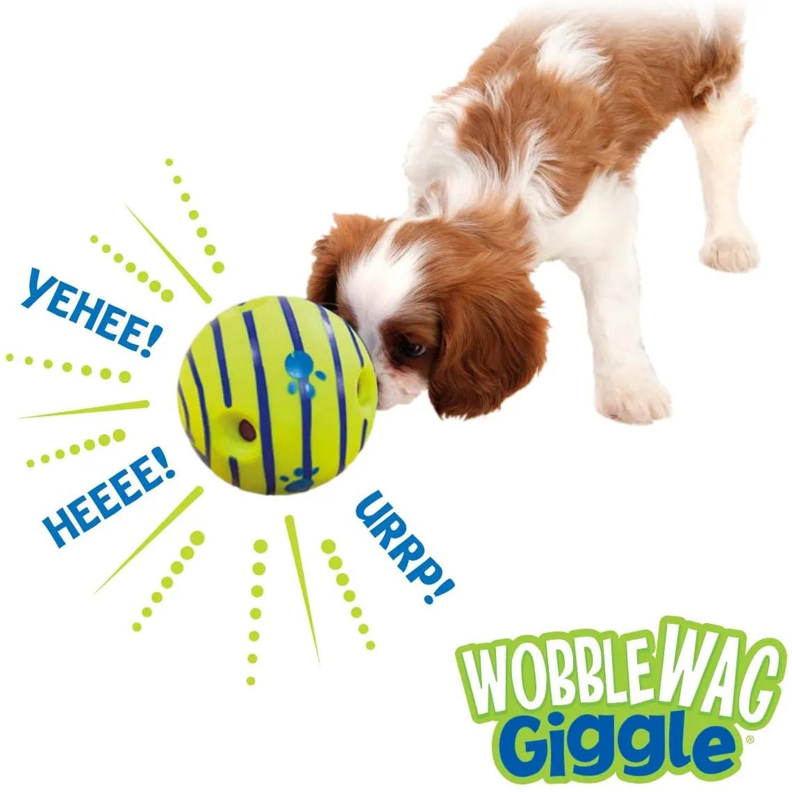 Pet Wobble Wag Giggle Glow Ball - beunik