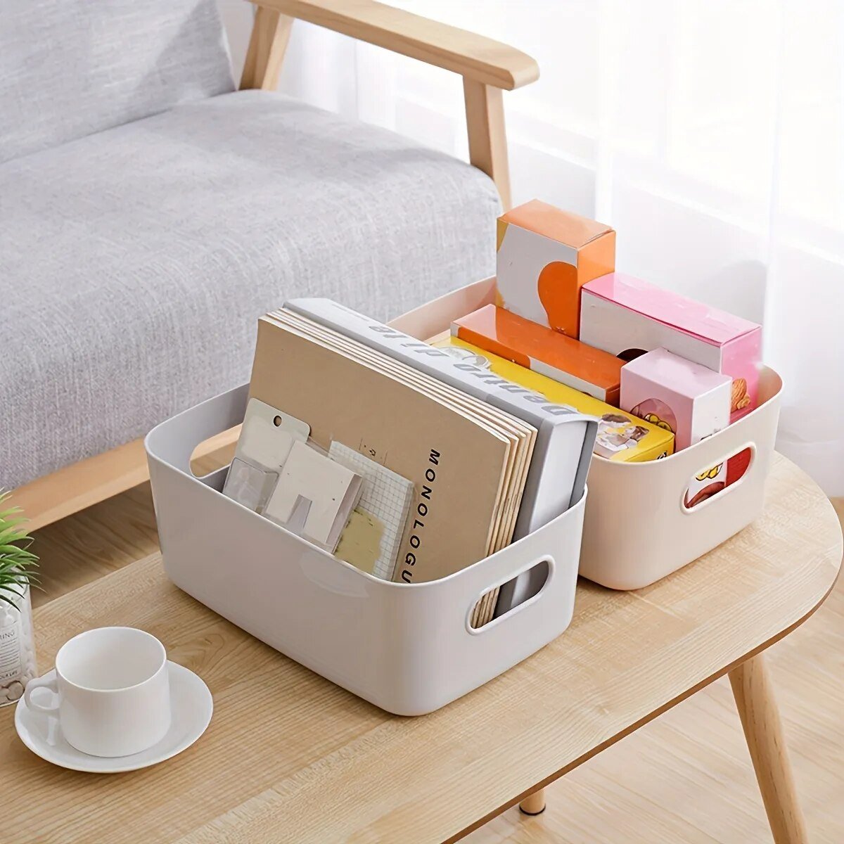 Plastic Storage Basket - beunik