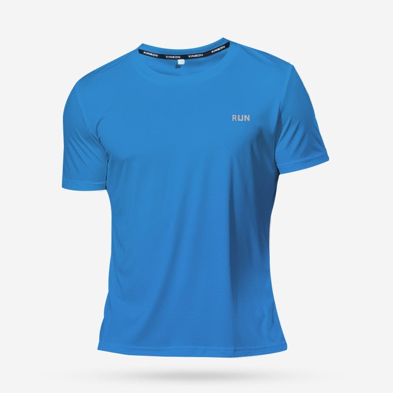 Polyester Men Gym Shirt Sport T Shirt - beunik