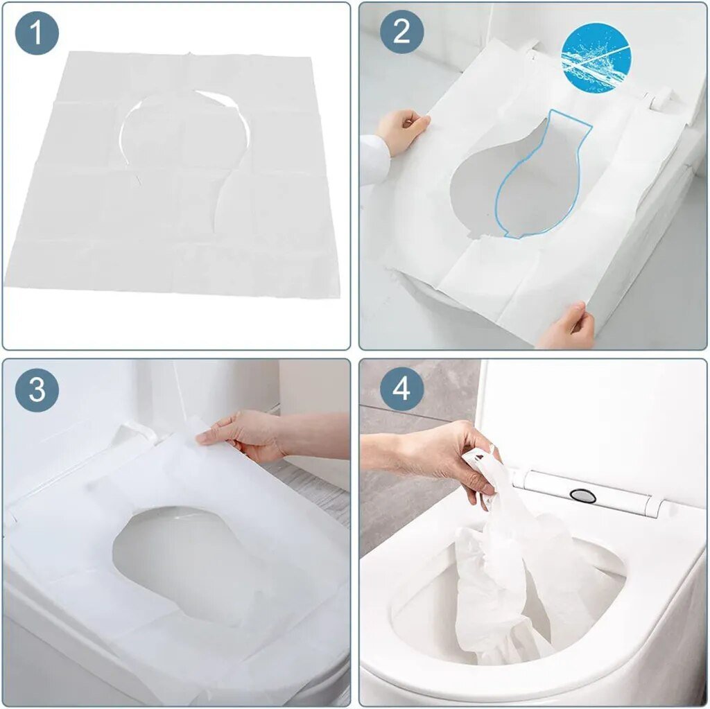 Portable Disposable Toilet Seat Covers - beunik