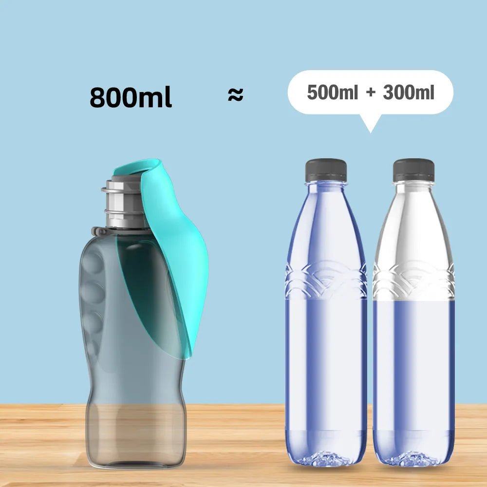 Portable Dog Water Bottle (800ml) - beunik