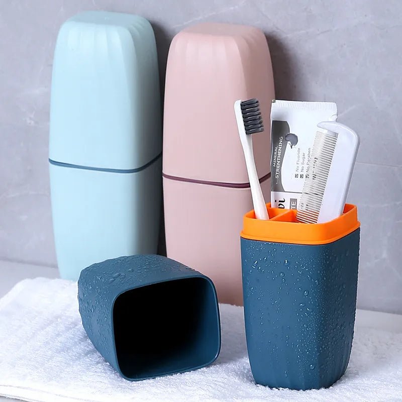 Portable Toothbrush Toothpaste Holder Case - beunik