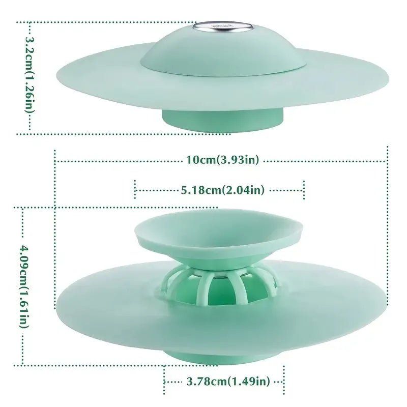 Push-type Silicone Floor Drain - beunik