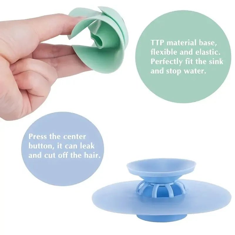 Push-type Silicone Floor Drain - beunik